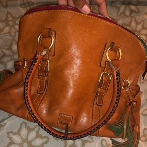 Leather Dooney & Burke satchel